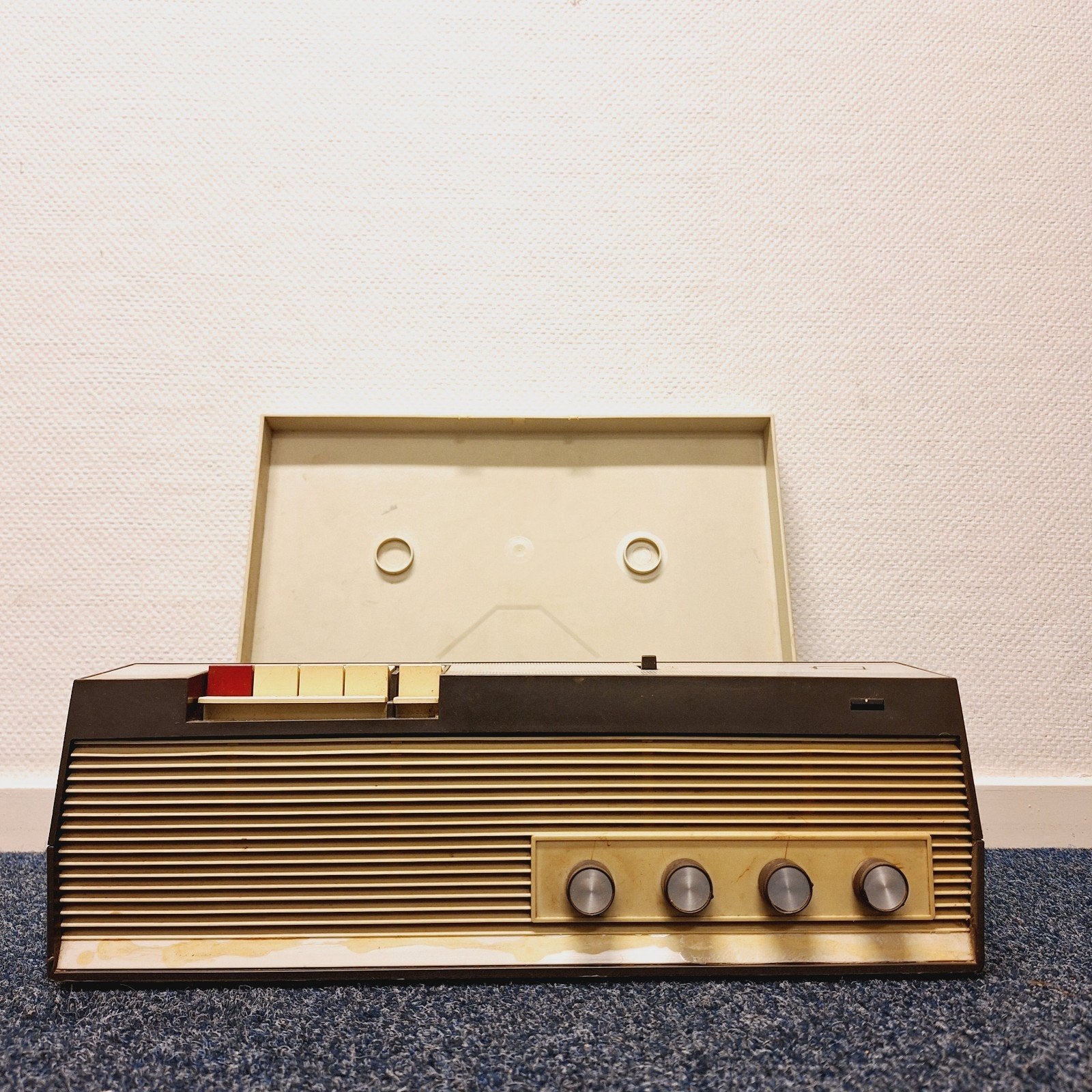 Philips Bandrecorder (4-Sporen), ., Ophalen of Verzenden, Met stofkap, .