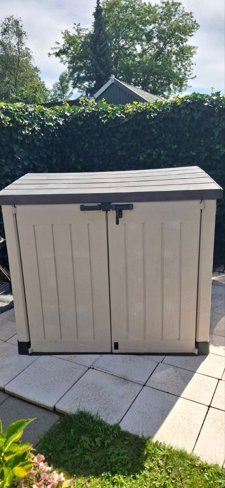 Kunststof berging voor tuin of balkon, Tuin en Terras, Ophalen, Zo goed als nieuw, Kunststof, Overige typen