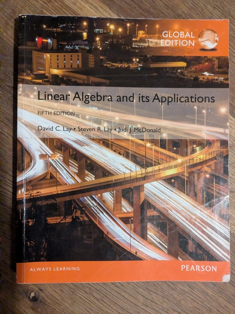 Linear Algebra and its Applications, Lay, Lay, McDonald, Gelezen, Ophalen of Verzenden, WO, David Lay, Steven Lay, Judi McDonald