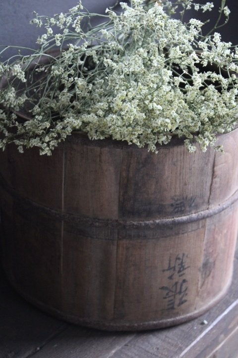 oude houten chinese plantenbak, Ophalen, Minder dan 30 cm, Rond, Nieuw