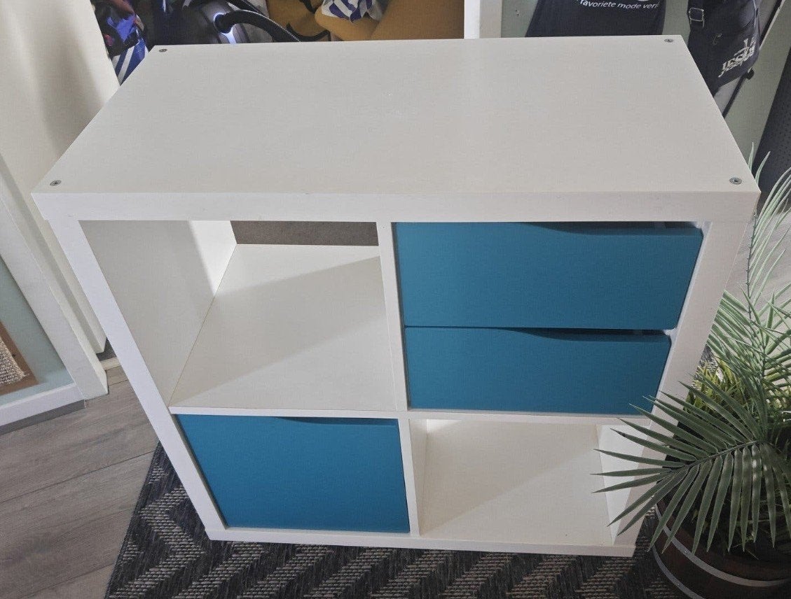IKEA Kallax kast met lades en kattenhuisje, Ophalen of Verzenden
