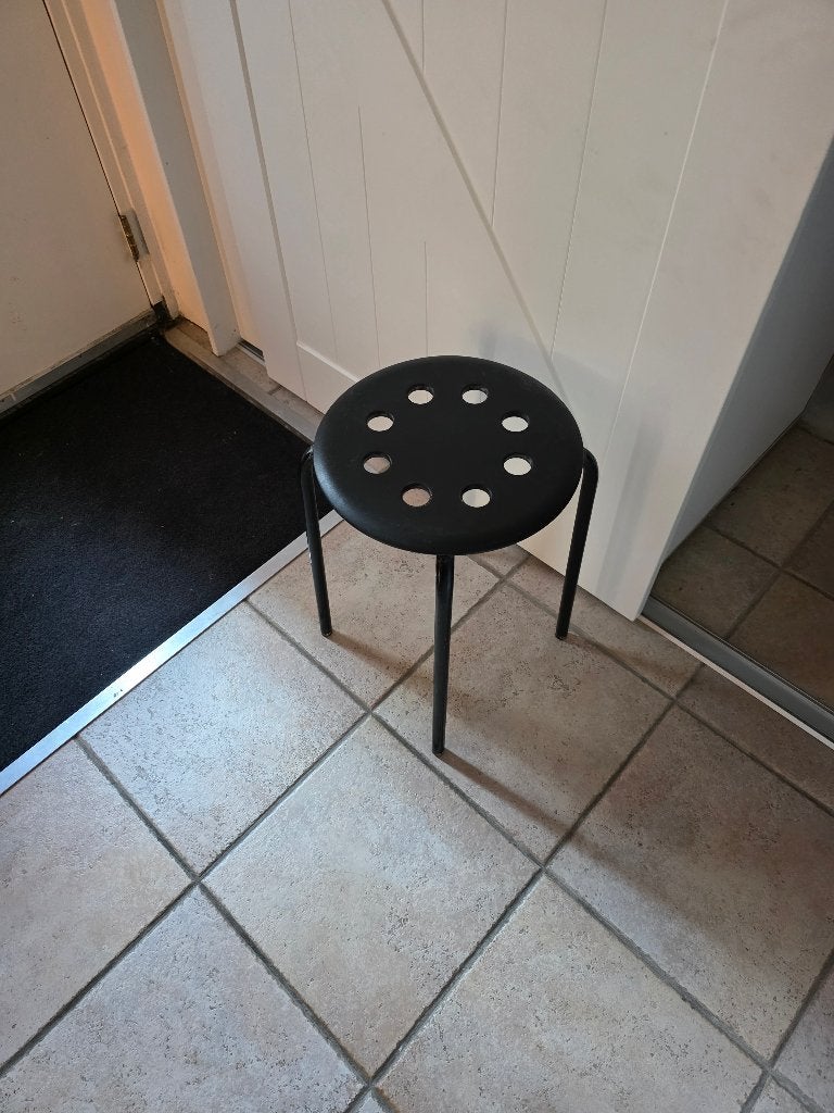 Ikea kruk, Ophalen, Zo goed als nieuw, IJzer