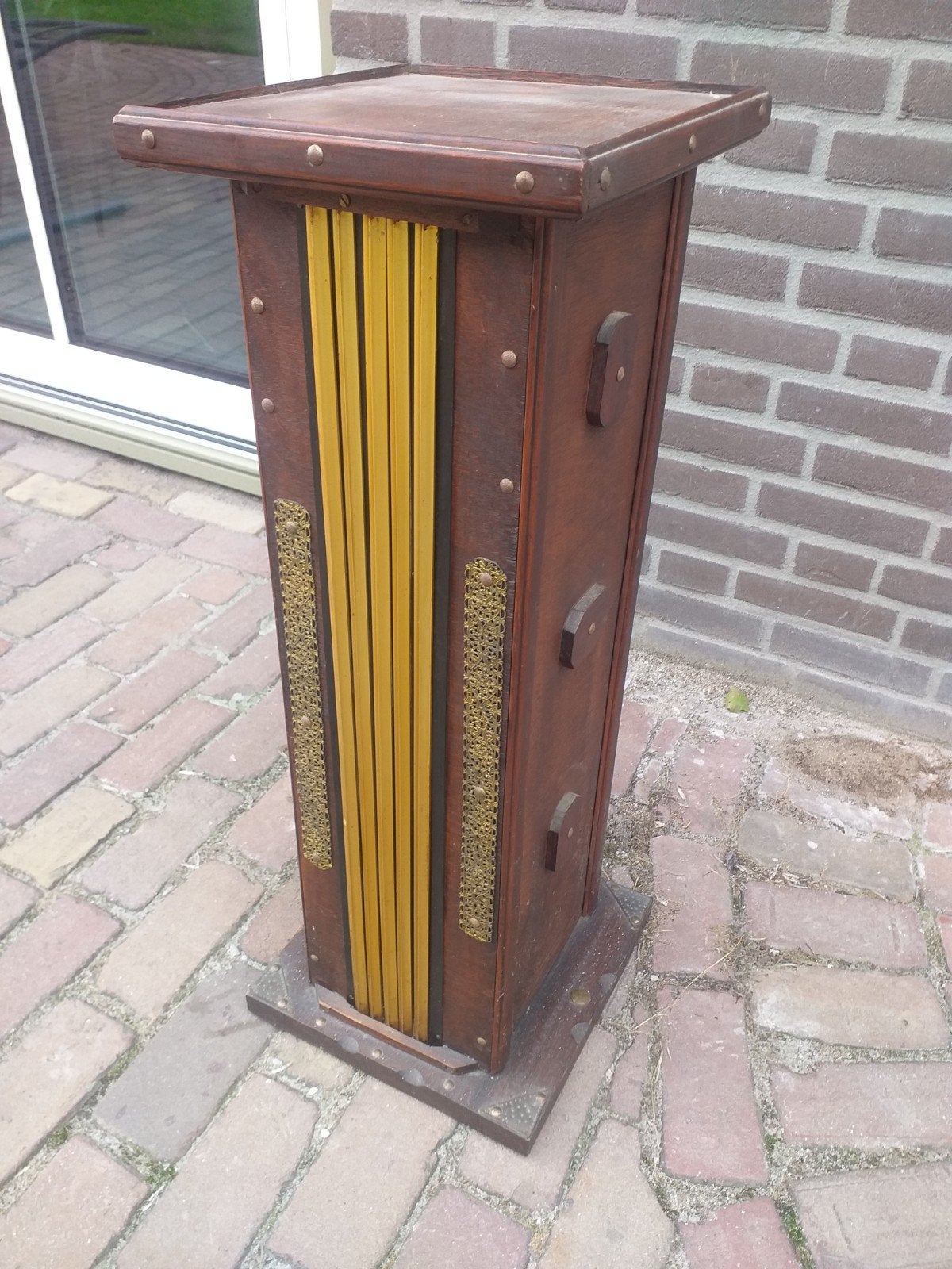 GRATIS OPHALEN ! plant standaard, Ophalen, Gebruikt, Vierkant, Binnen