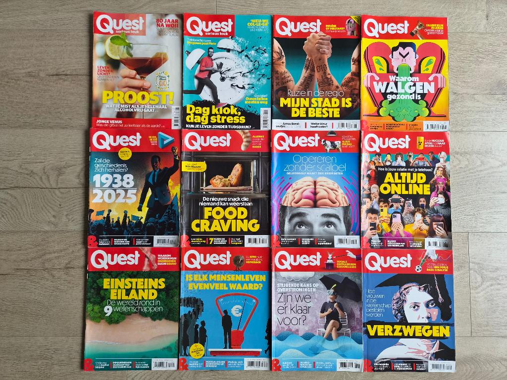 Quest jaargang 2025, Ophalen of Verzenden, Gelezen, Wetenschap en Natuur