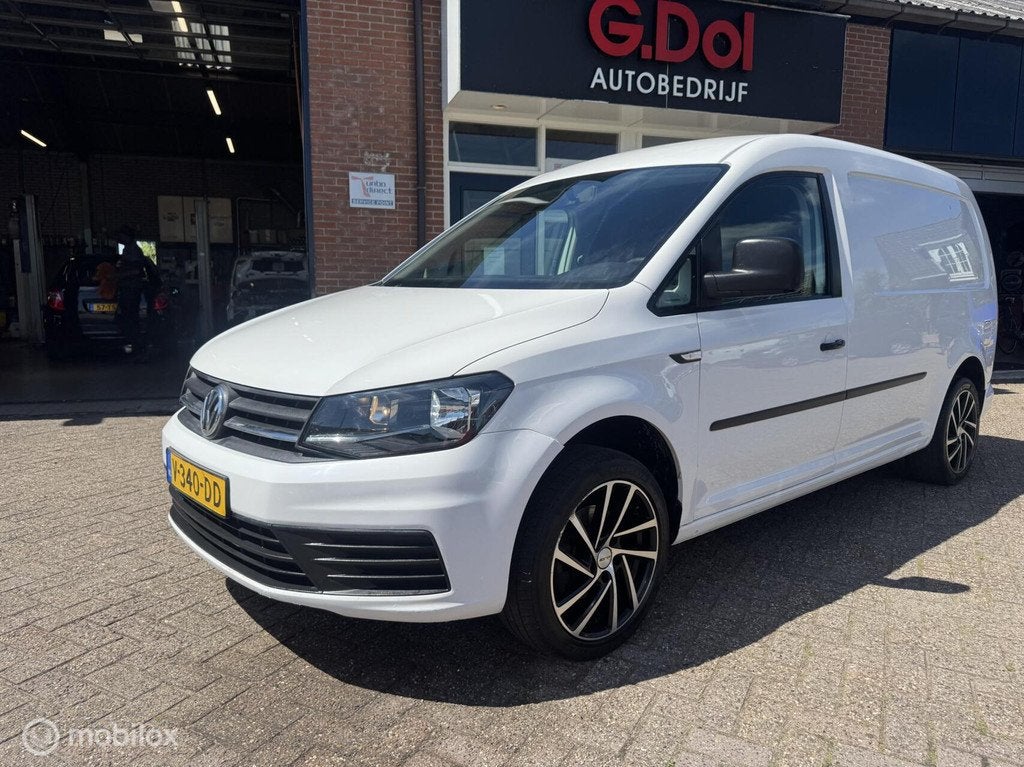 Volkswagen Caddy Bestel 2.0 TDI L2H1 DSG Maxi Highline, Auto's, Automaat, Stof, Euro 6, Volkswagen