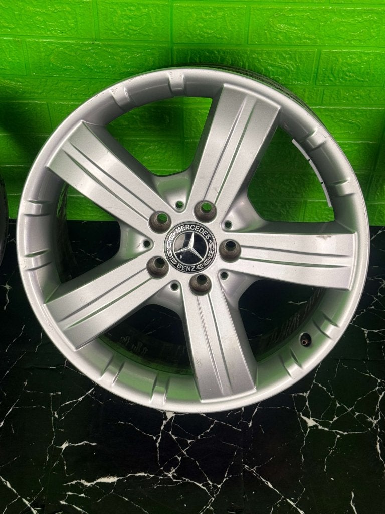 Originele Mercedes GLE ML Klasse velgen 18" 5x112 ET53 W164, Niet ingevuld, 18 inch, Gebruikt, Velg(en)