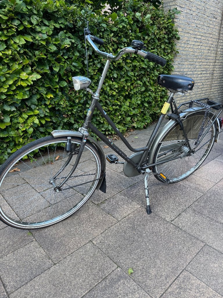 Damesfiets, Terugtraprem, Gebruikt, Versnellingen, 50 tot 53 cm
