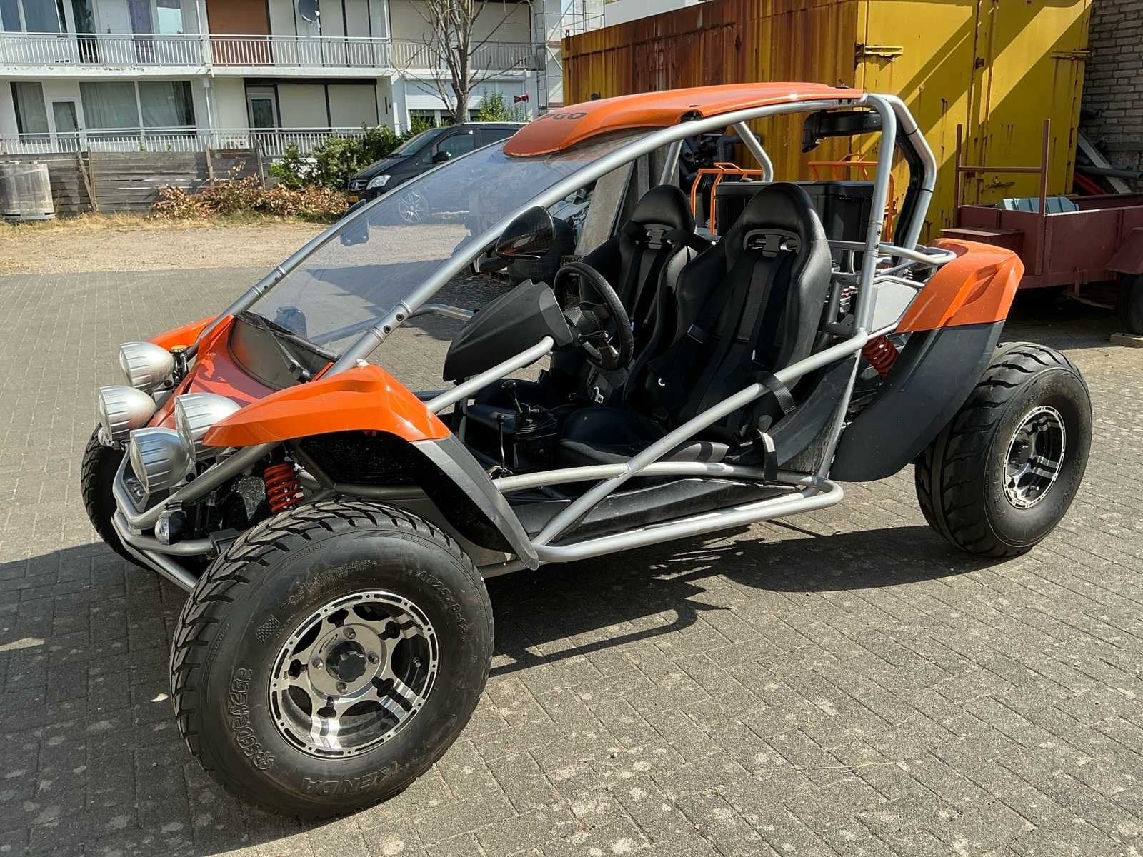 2009 Pgo Side by Side Bugracer 500i, Auto's, Overige Auto's, Bedrijf, Benzine, Overige carrosserieën, Origineel Nederlands, Gebruikt