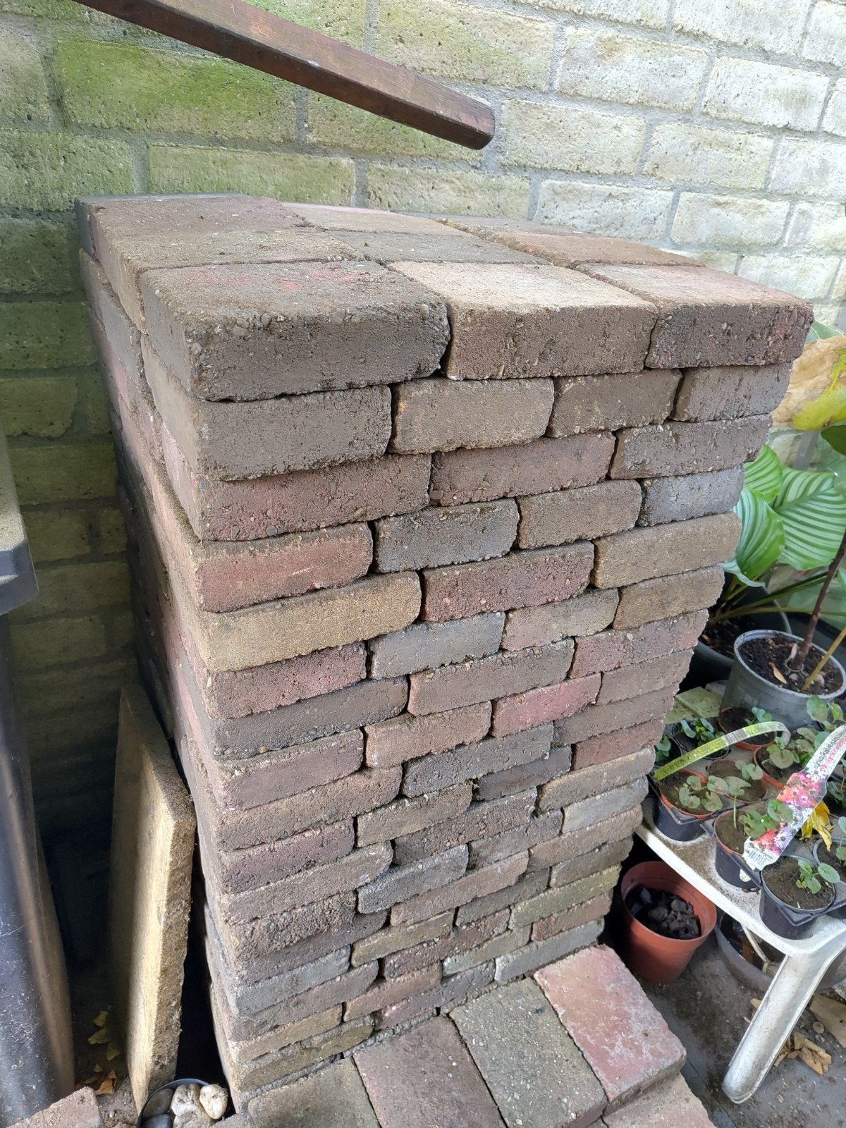 sierstenen 15x20 cm in verschillende kleuren, Ophalen, Gebruikt, Klinkers, 5 tot 10 m²