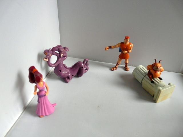McDonalds 1997 # Hercules (4 items), Ophalen of Verzenden, Overige figuren, Zo goed als nieuw, Beeldje of Figuurtje