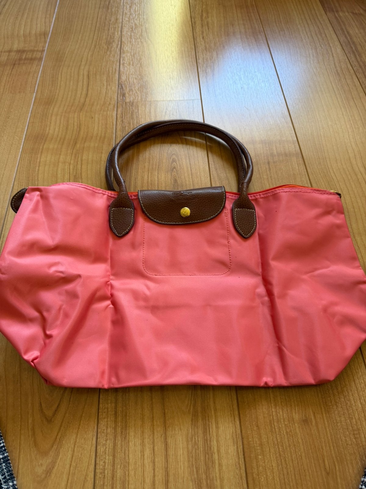 Handtas met Longchamp logo nieuw, Ophalen of Verzenden, Nieuw, Roze
