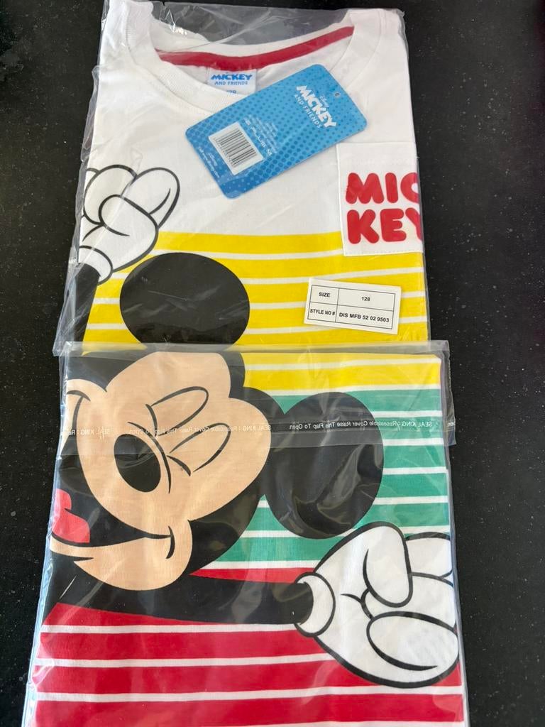 Partijhandel: 12 x Mickey Mouse Tshirt, Ophalen, Nieuw, Jongen, Shirt of Longsleeve
