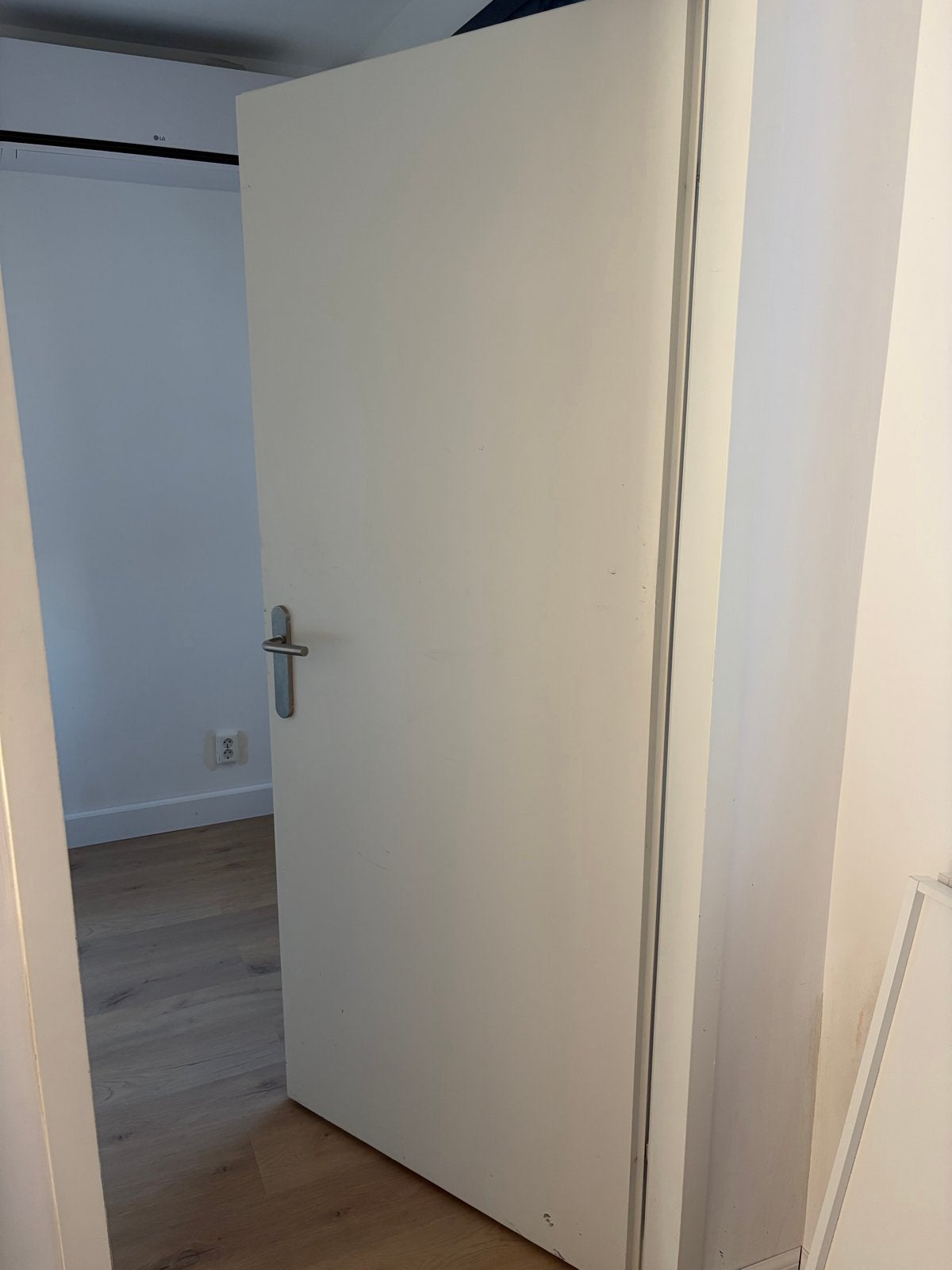 6 witte binnendeuren inclusief beslag, Ophalen, Gebruikt, 80 tot 100 cm, Binnendeur