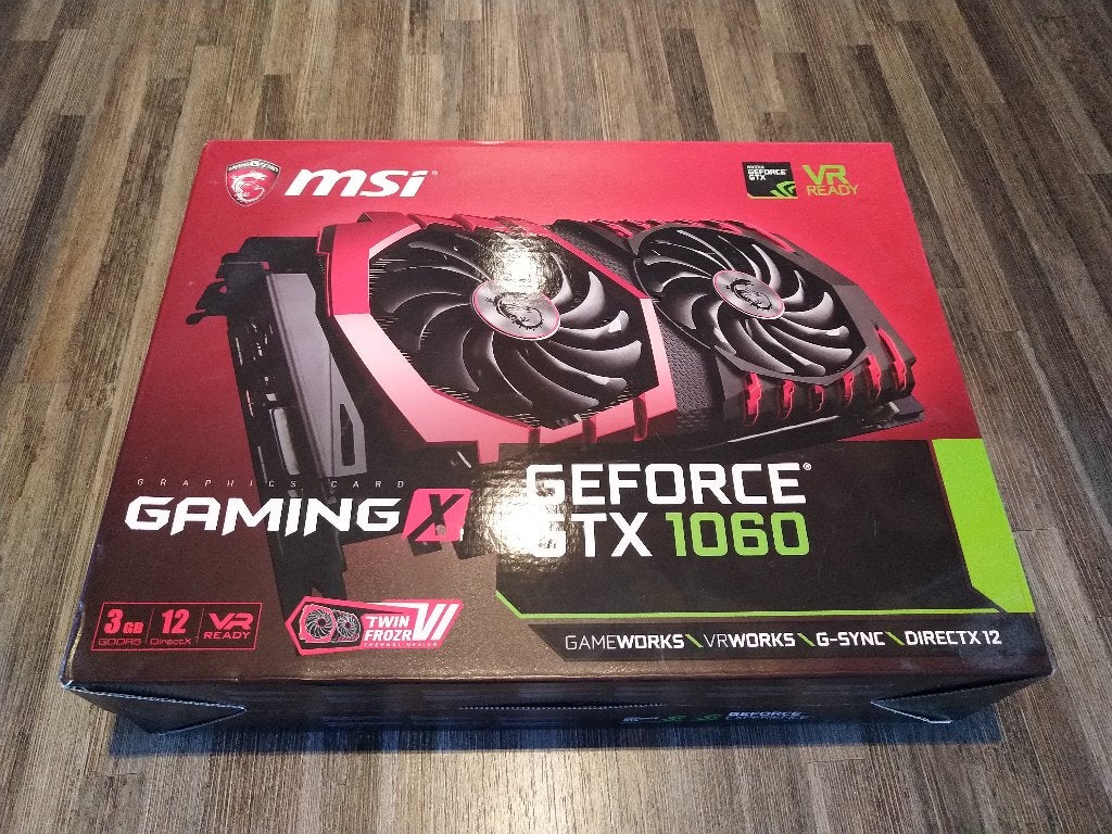 MSI Geforce GTX 1060 - Gaming X, Computers en Software, PCI-Express 3, Gebruikt, Ophalen of Verzenden, GDDR5