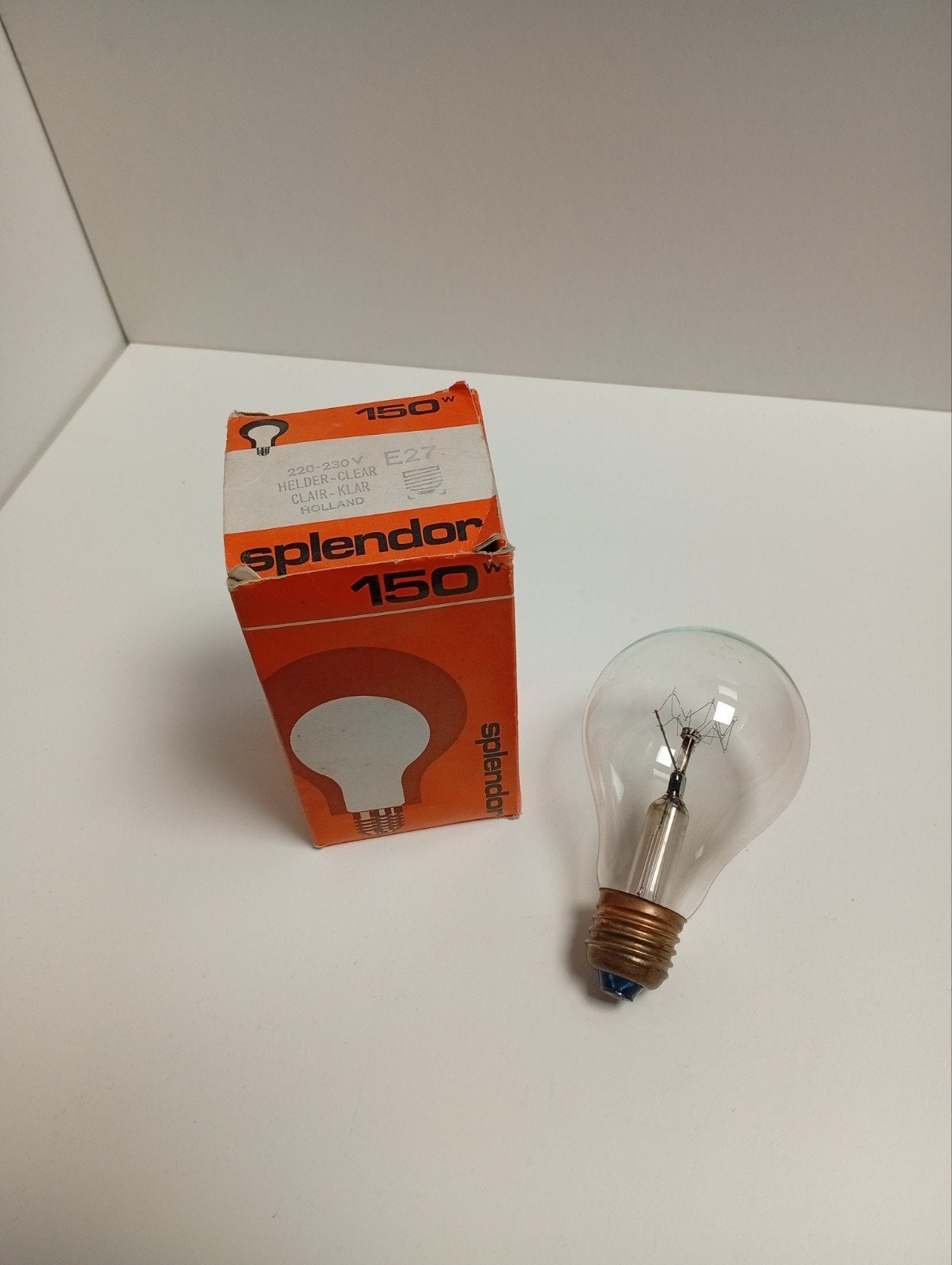 Splendor gloeilamp 150W E27 - Nieuw in doos, Huis en Inrichting, Ophalen of Verzenden, Nieuw