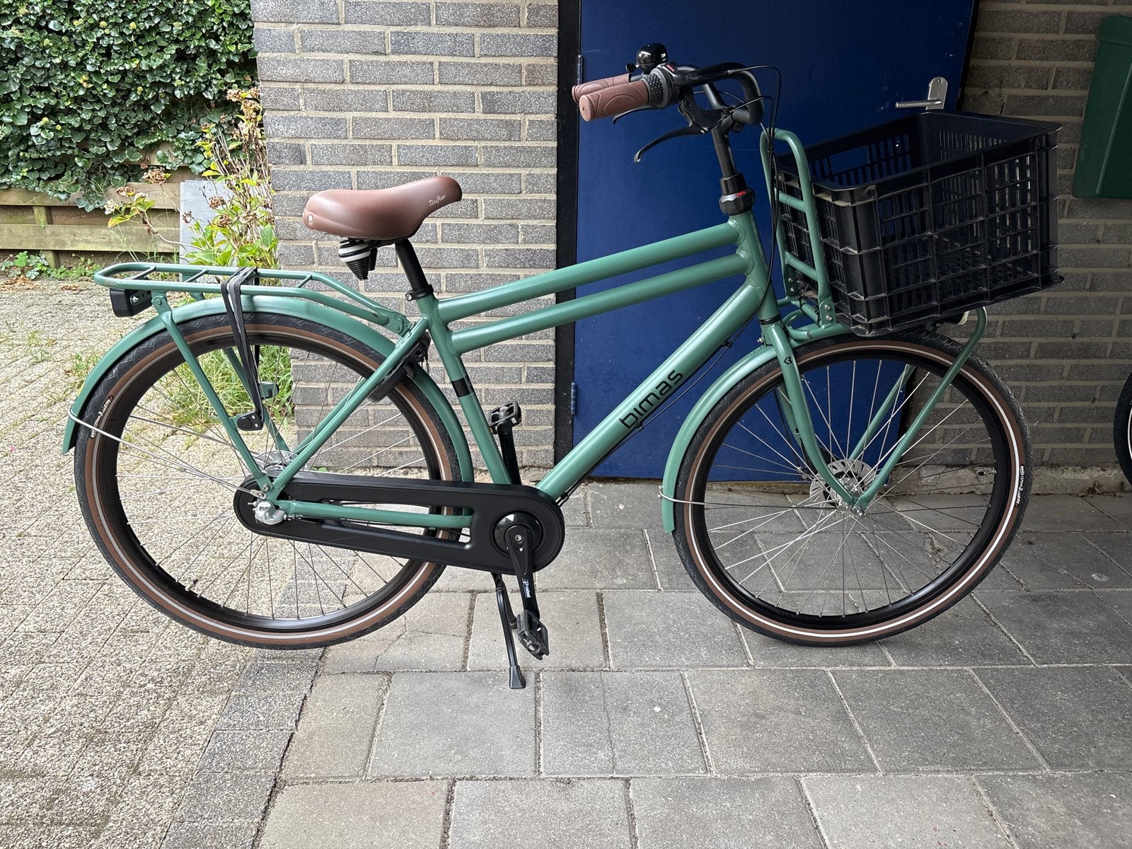 Bimas Nexus 3 jongensfiets 28 inch, 50 cm frame, Velgrem, Versnellingen, 49 tot 53 cm, Zo goed als nieuw