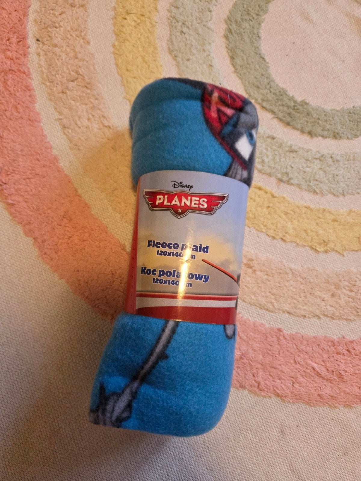 Nieuwe disney planes fleece plaid, afmeting 120x140 cm. Idea, Ophalen of Verzenden, Nieuw, Deken, Overige merken