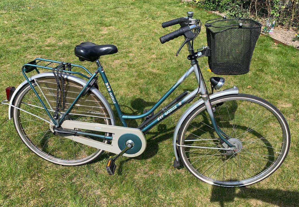 In zeer goede staat Gazelle damesfiets 54cm, Fietsen en Brommers, Fietsen | Dames | Sportfietsen en Toerfietsen, Ophalen, Minder dan 10 versnellingen