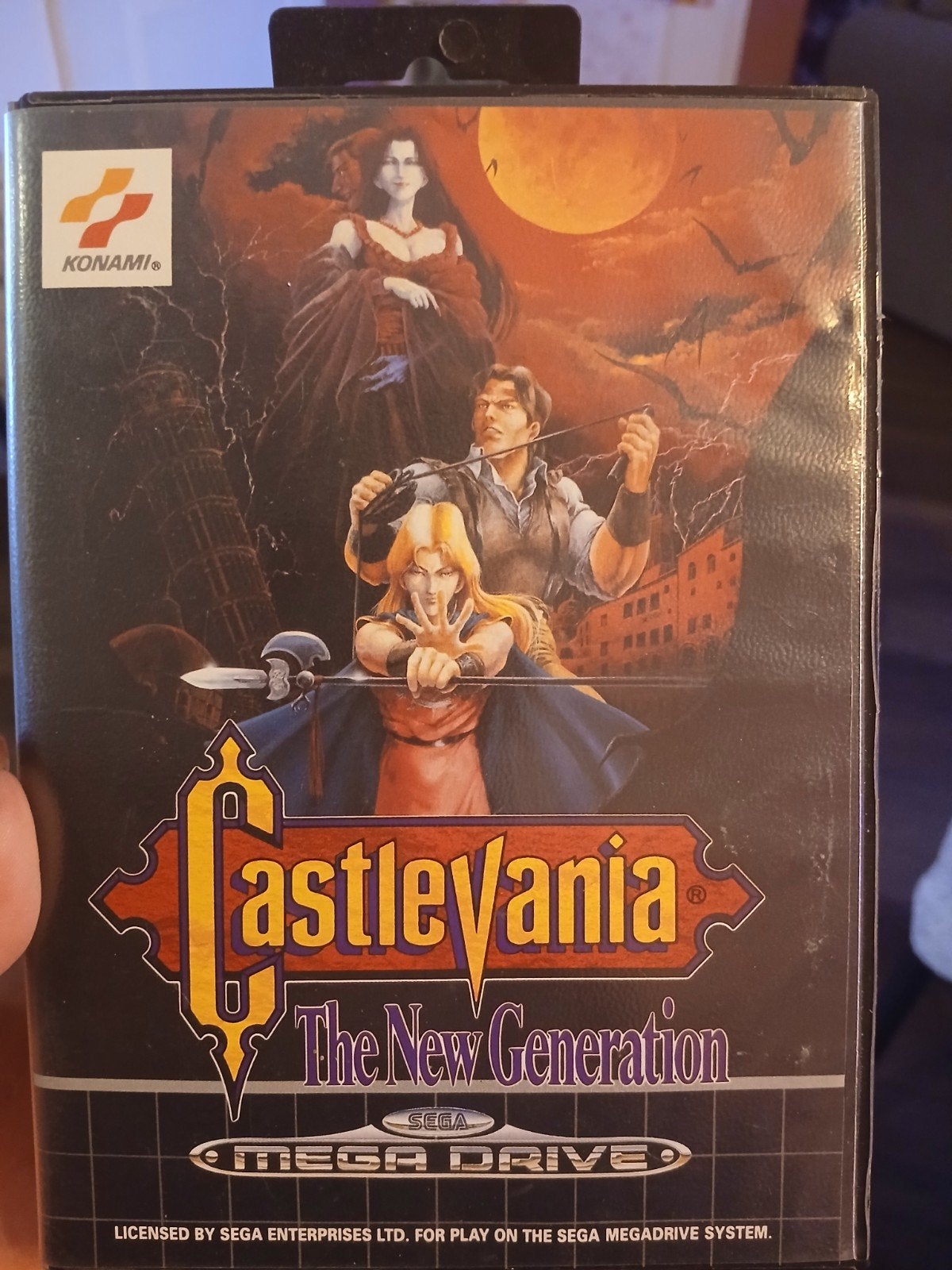 Castlevania The New Generation – Sega Mega Drive – PAL – com, Avontuur en Actie, Gebruikt, 1 speler, Ophalen of Verzenden