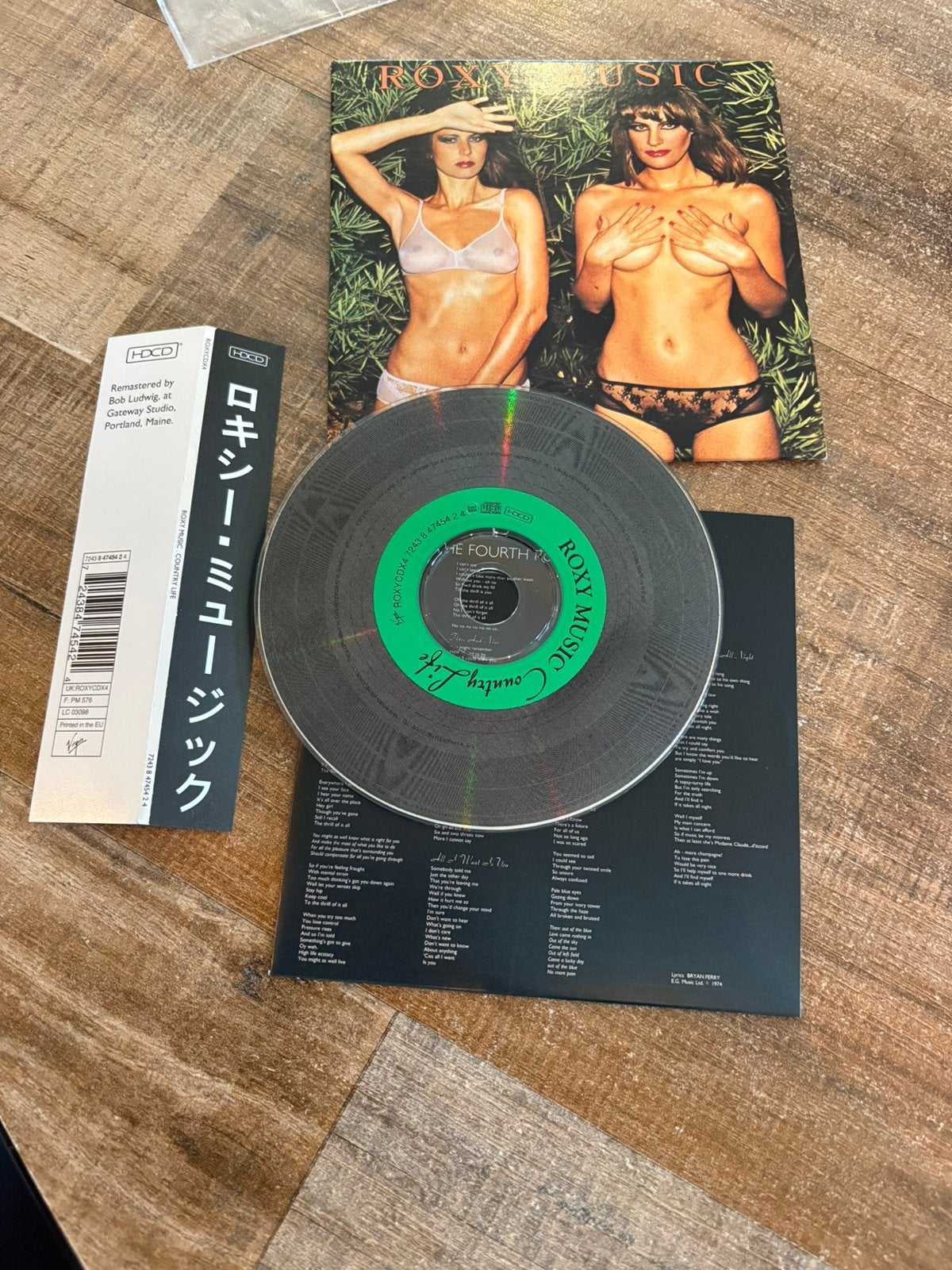 Roxy Music - Country Life (HDCD Japan), Ophalen of Verzenden, Zo goed als nieuw