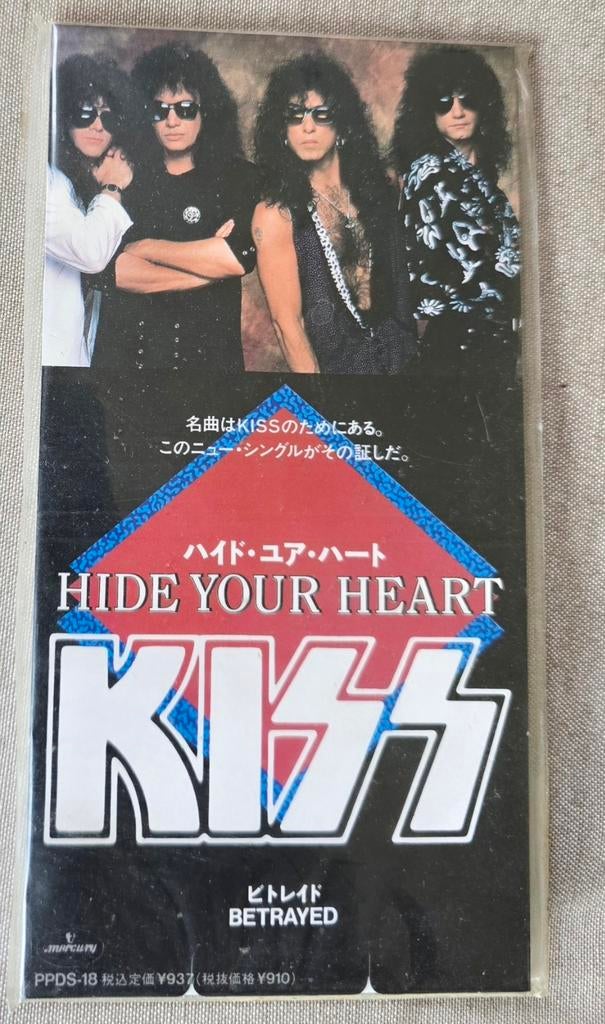 Kiss - Hide Your Heart Mini Disc Japan CD, Ophalen of Verzenden, Zo goed als nieuw