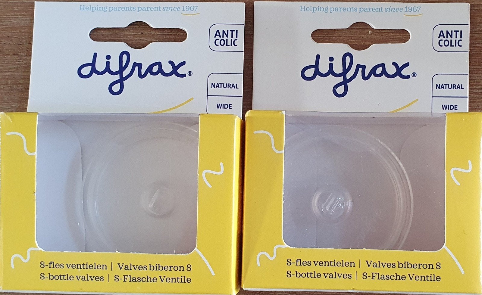 difrax s-fles ventielen, Ophalen of Verzenden, Nieuw, Babyfles, Difrax