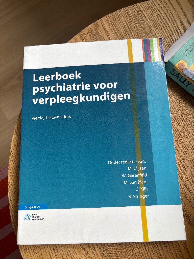 Leerboek psychiatrie voor verpleegkundigen, Ophalen of Verzenden, Zo goed als nieuw