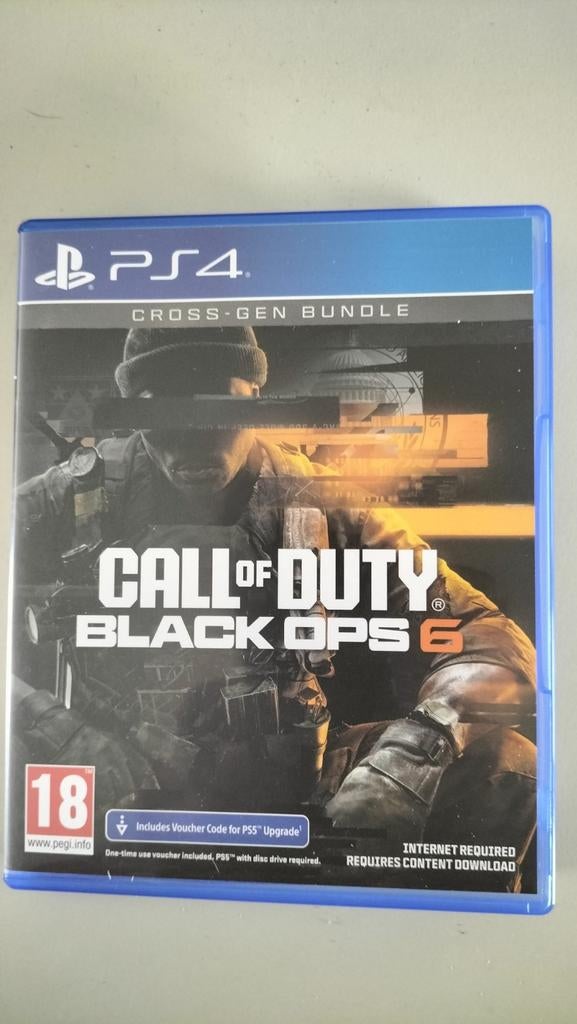 Call of Duty Black Ops 6 PS4 Cross-Gen Bundle, Online, Vanaf 18 jaar, Shooter, 1 speler