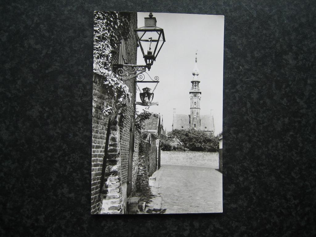 VEERE  Torenzicht 1964, Ophalen of Verzenden, 1960 tot 1980, Zeeland