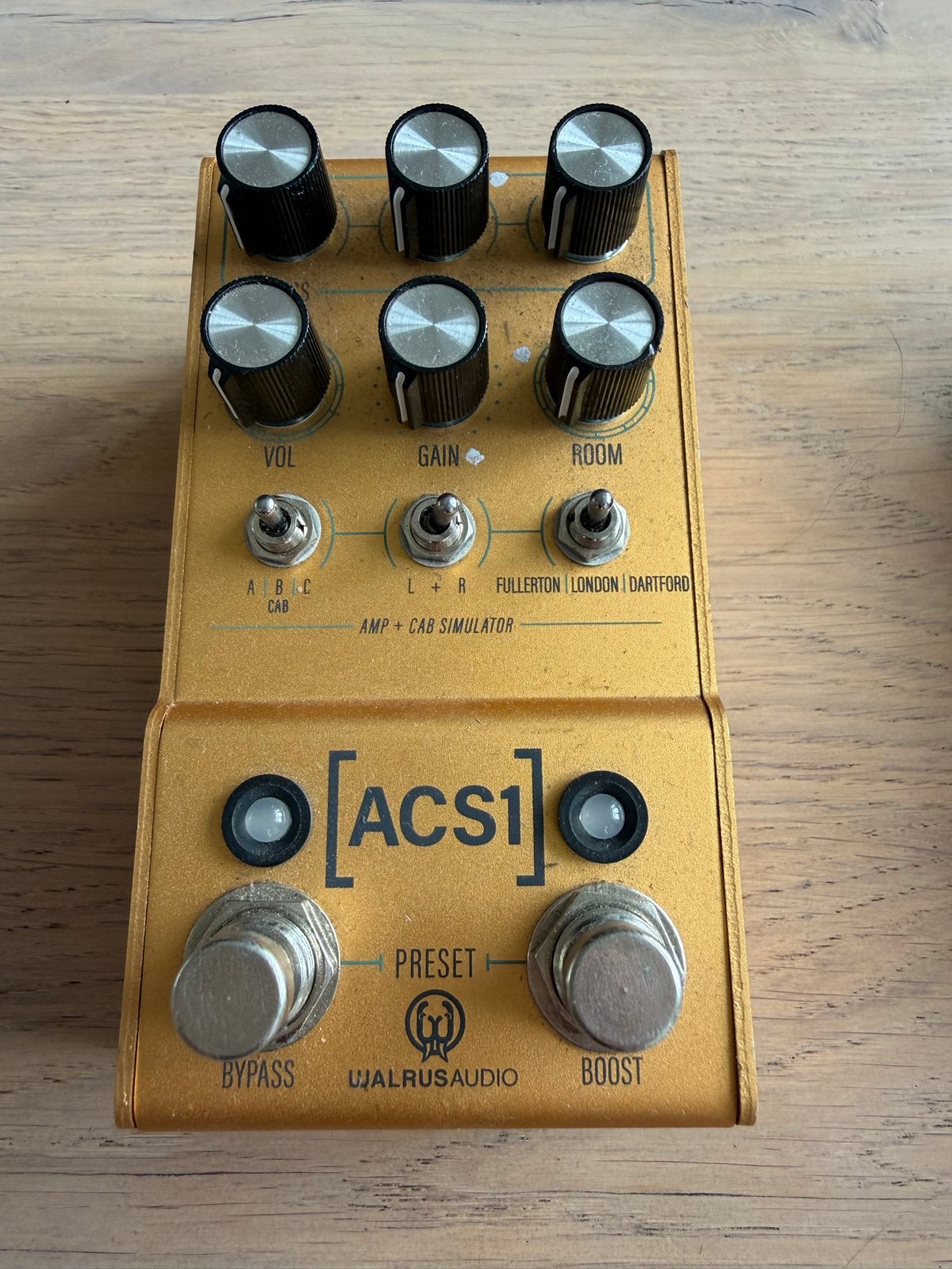 Walrus Audio ACS1 Amp + Cab Simulator - Zo goed als nieuw, Muziek en Instrumenten, Ophalen of Verzenden, Zo goed als nieuw, Overige typen