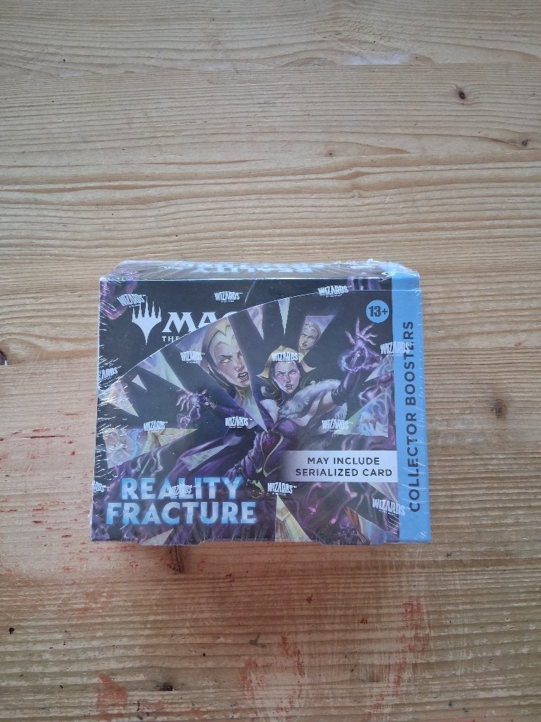 Magic: the Gathering Reality Fracture collectorboosterbox, Hobby en Vrije tijd, Ophalen of Verzenden, Nieuw, Boosterbox, Foil
