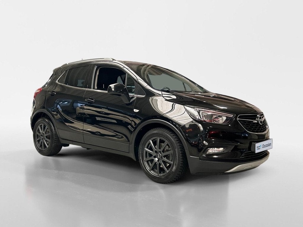 Opel Mokka X 1.4 Turbo 120 Jaar Edition | All-Seasonbanden |, Auto's, Opel, Voorwielaandrijving, 12 maanden, Gebruikt, Zwart