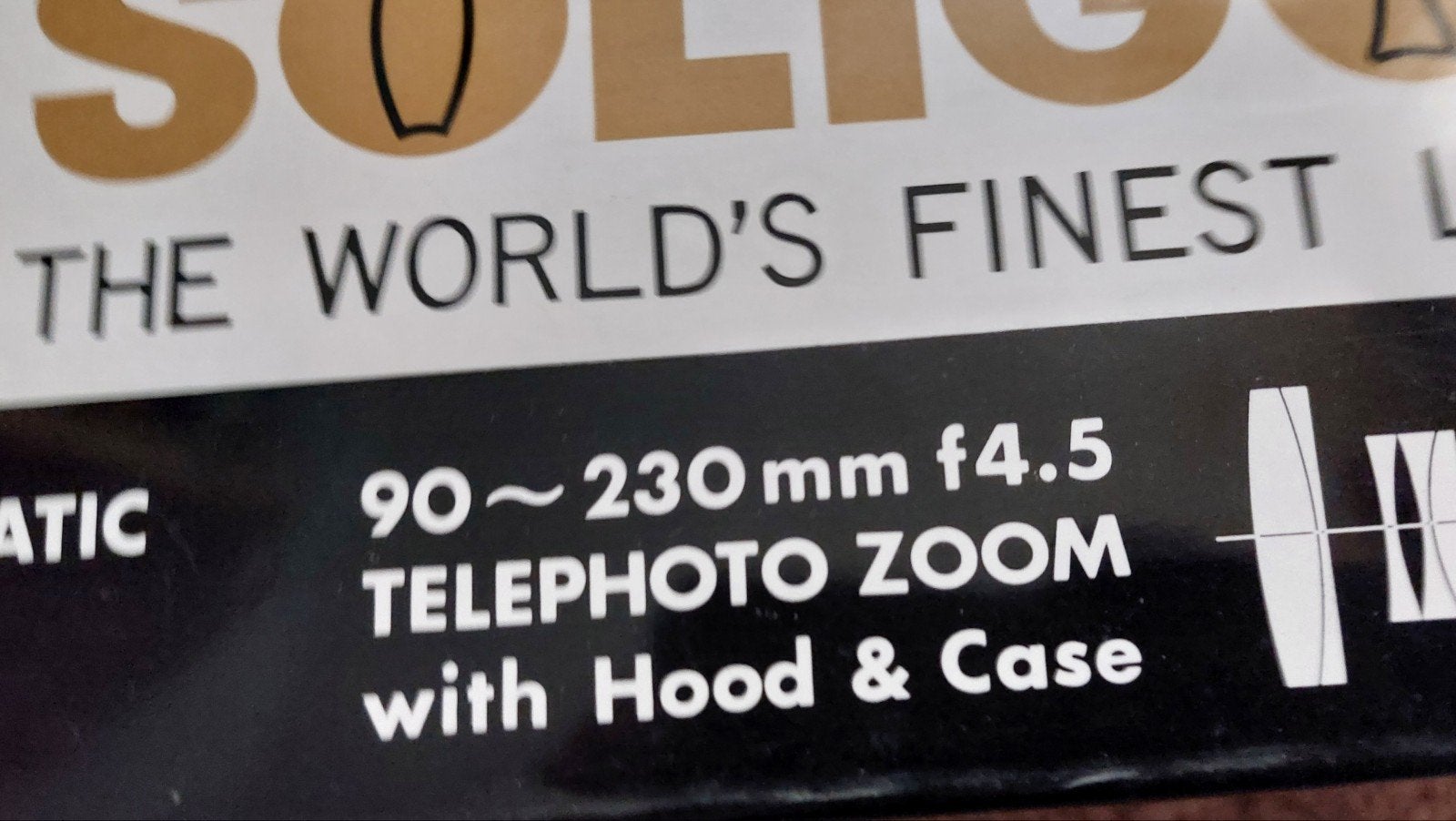 Soligor Automatic90-230 mm f4.5 telephoto zoom lens, Audio, Tv en Foto, Fotografie | Lenzen en Objectieven, Ophalen of Verzenden
