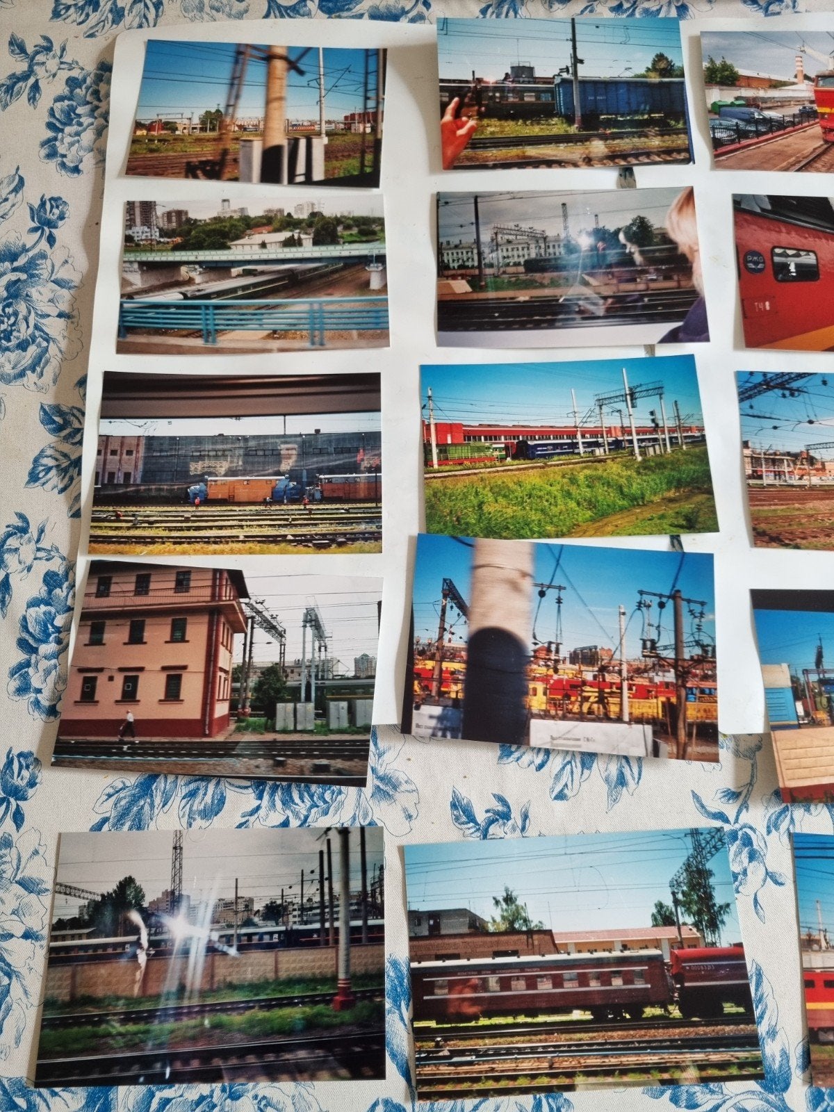 Rusland: een hele serie foto's van Russisch materieel, Verzamelen, Ophalen of Verzenden, Nieuw, Trein, Kaart of Prent