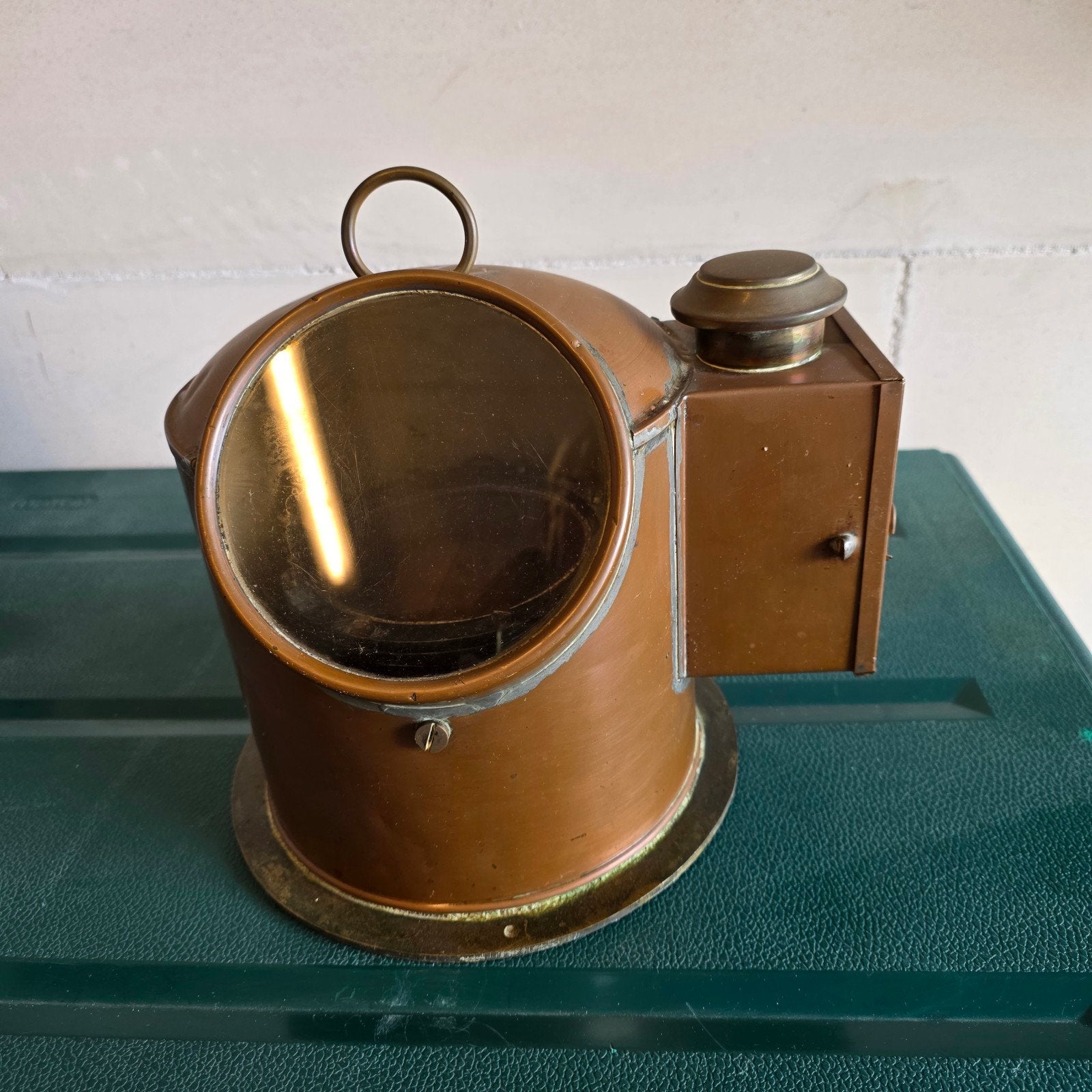 Antieke koperen kompas, Ophalen of Verzenden