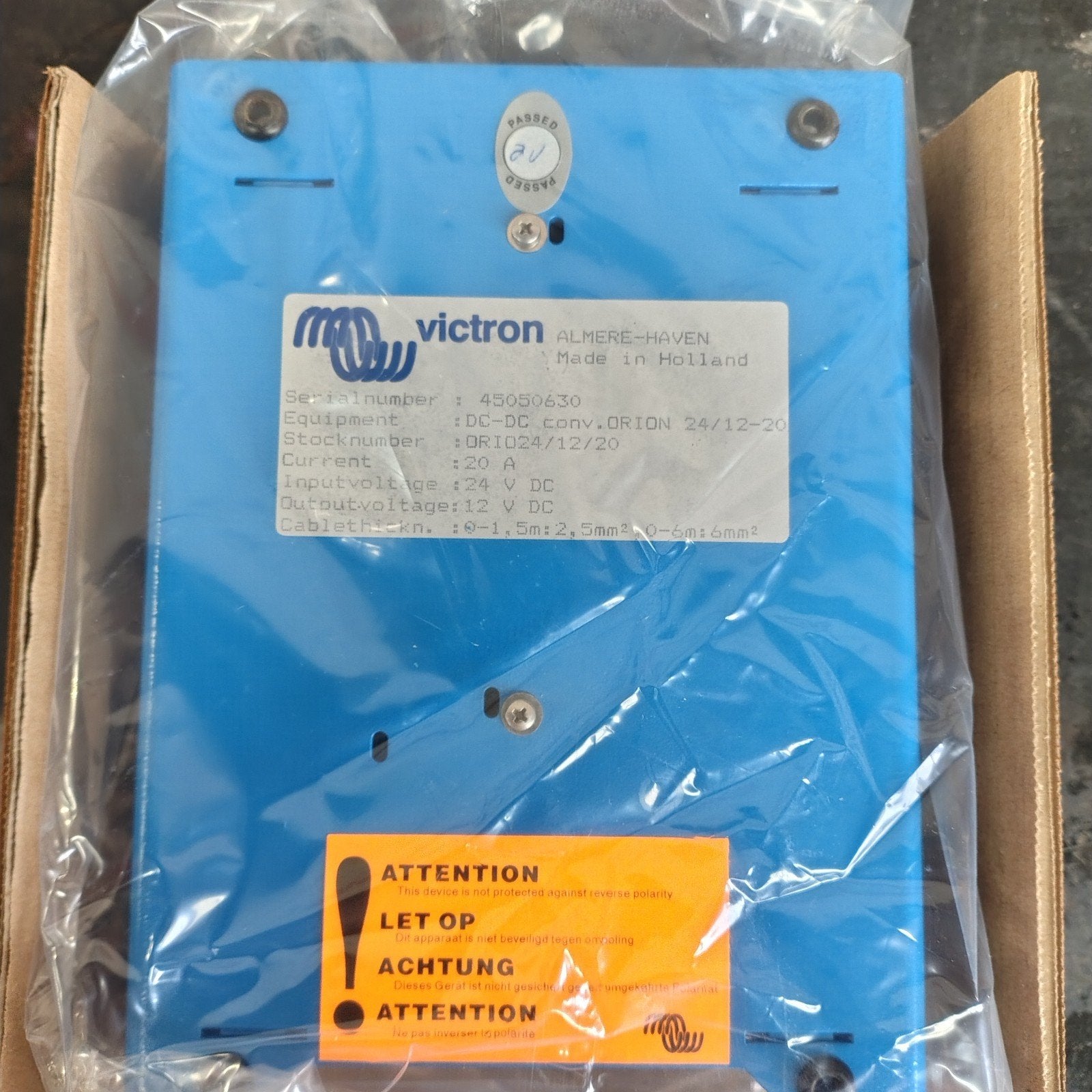 Victron Orion 24/12-20 DC-DC converter nieuw, Ophalen of Verzenden, Nieuw