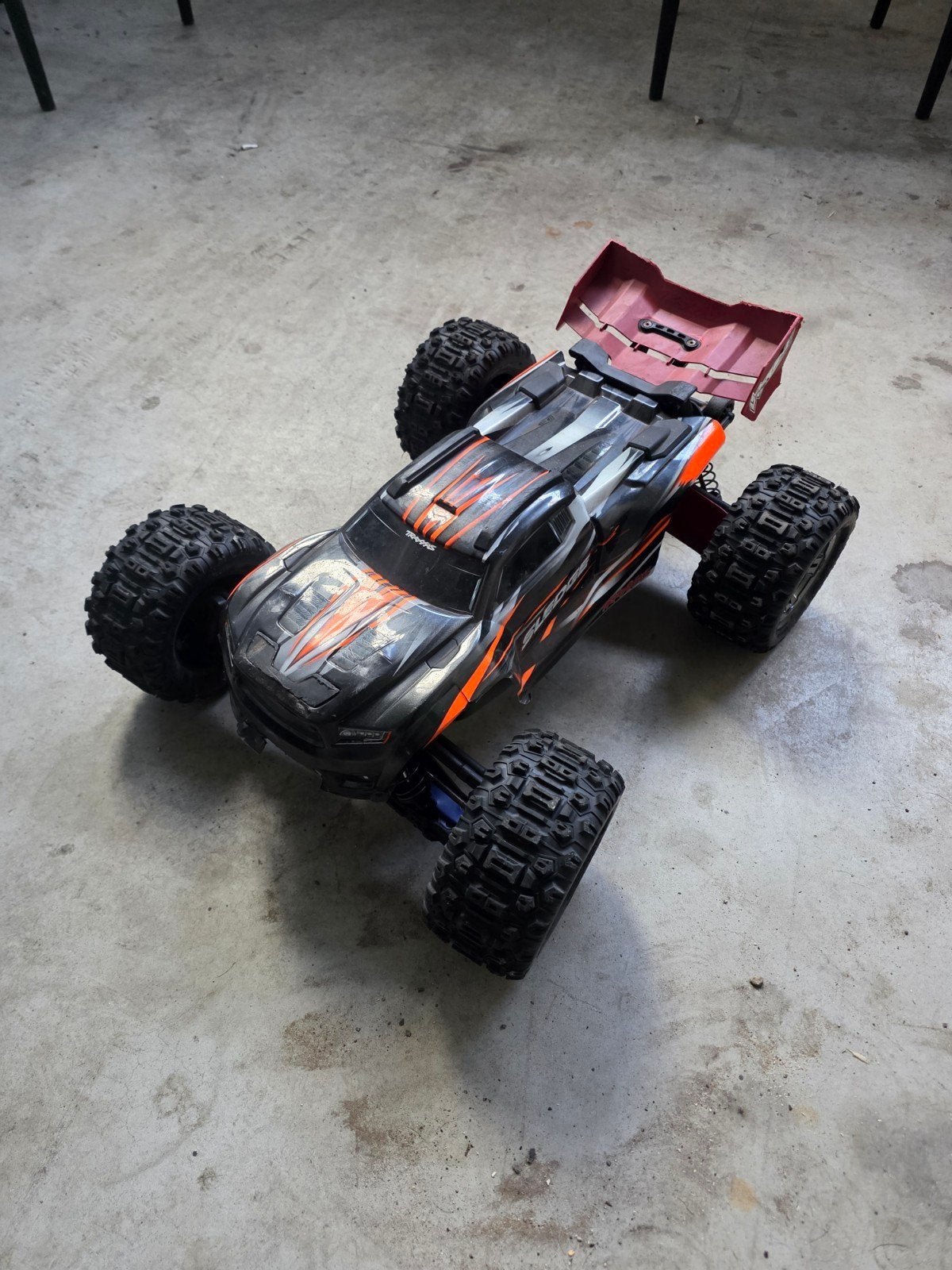 TRAXXAS sledge met hobbywing, Gebruikt, Auto offroad, Schaal 1:8, Ophalen