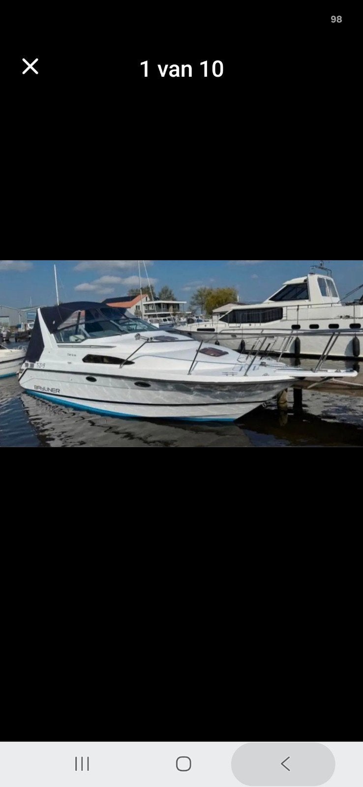 Stijlvolle Motorboot, Ophalen of Verzenden, Gebruikt