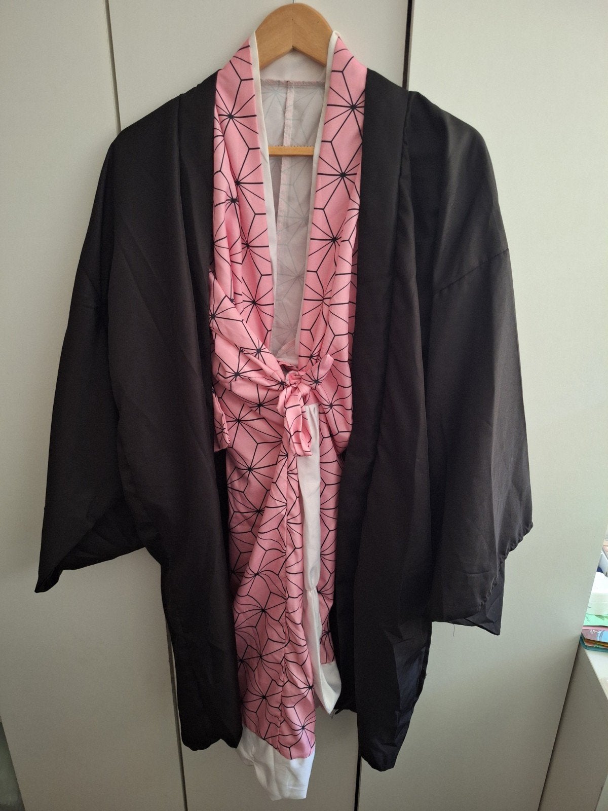 Cosplay Nezuko demon slayer kostuum mt S ongeveer, Ophalen, Gebruikt, Jongen of Meisje