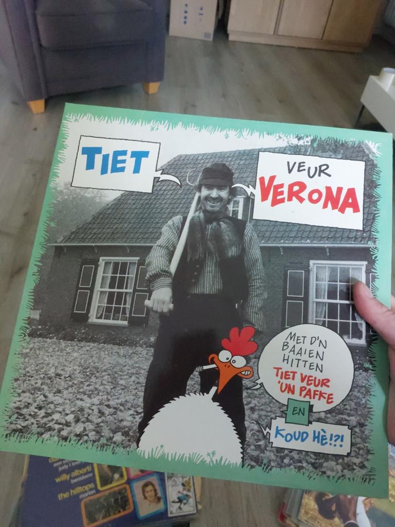 Tiet Veur Verona - Met D'n Gaaien Hitten Vinyl Single, Gebruikt, 7 inch, Nederlandstalig, Single