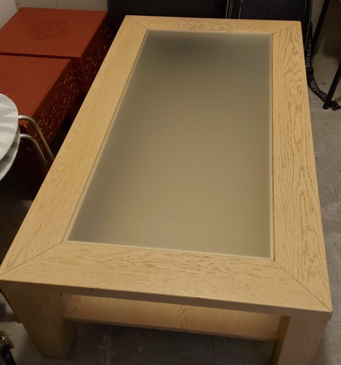 Salontafel rechthoekig, Huis en Inrichting, Ophalen, Rechthoekig, 50 tot 100 cm, 100 tot 150 cm