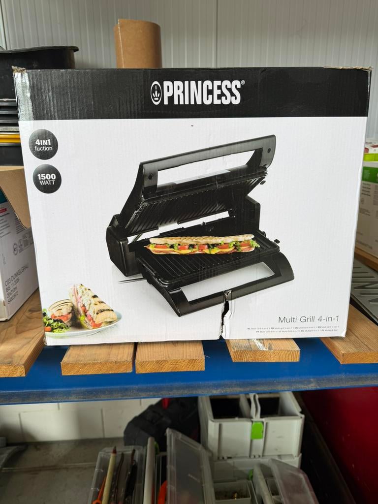 Princess grill, Ophalen, Zo goed als nieuw