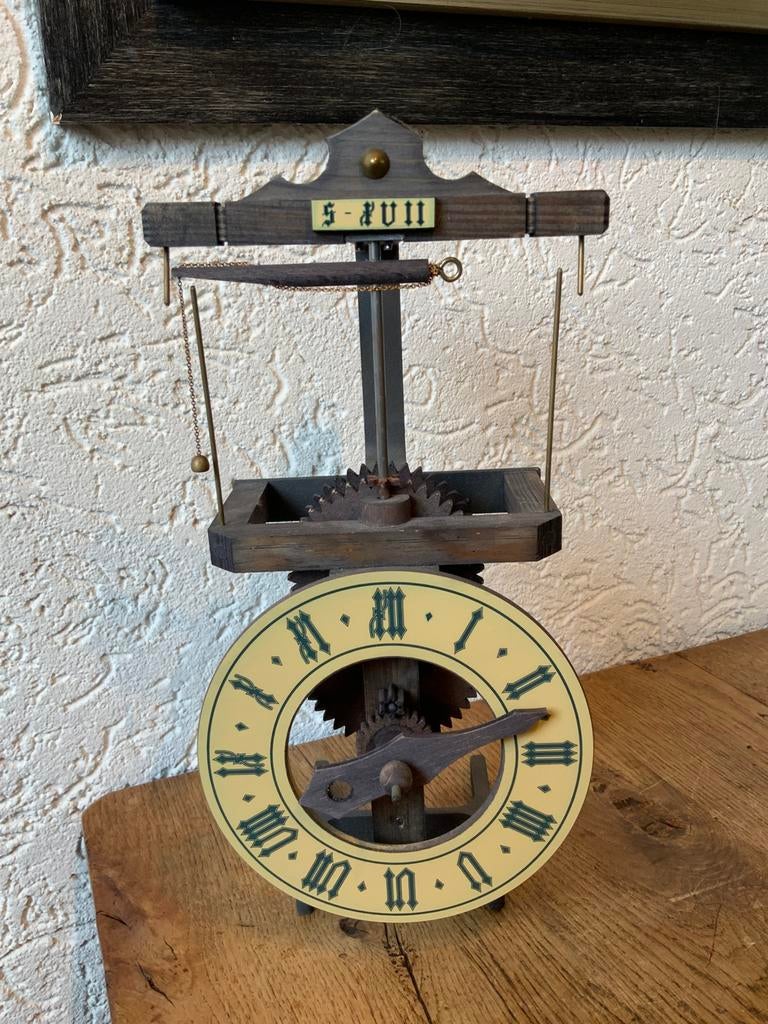Antieke Vintage Flying Pendulum Clock Klok, Ophalen of Verzenden