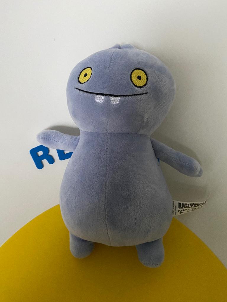 933 ugly dolls monster licht blauw, Kinderen en Baby's, Speelgoed | Knuffels en Pluche, Ophalen of Verzenden, Zo goed als nieuw