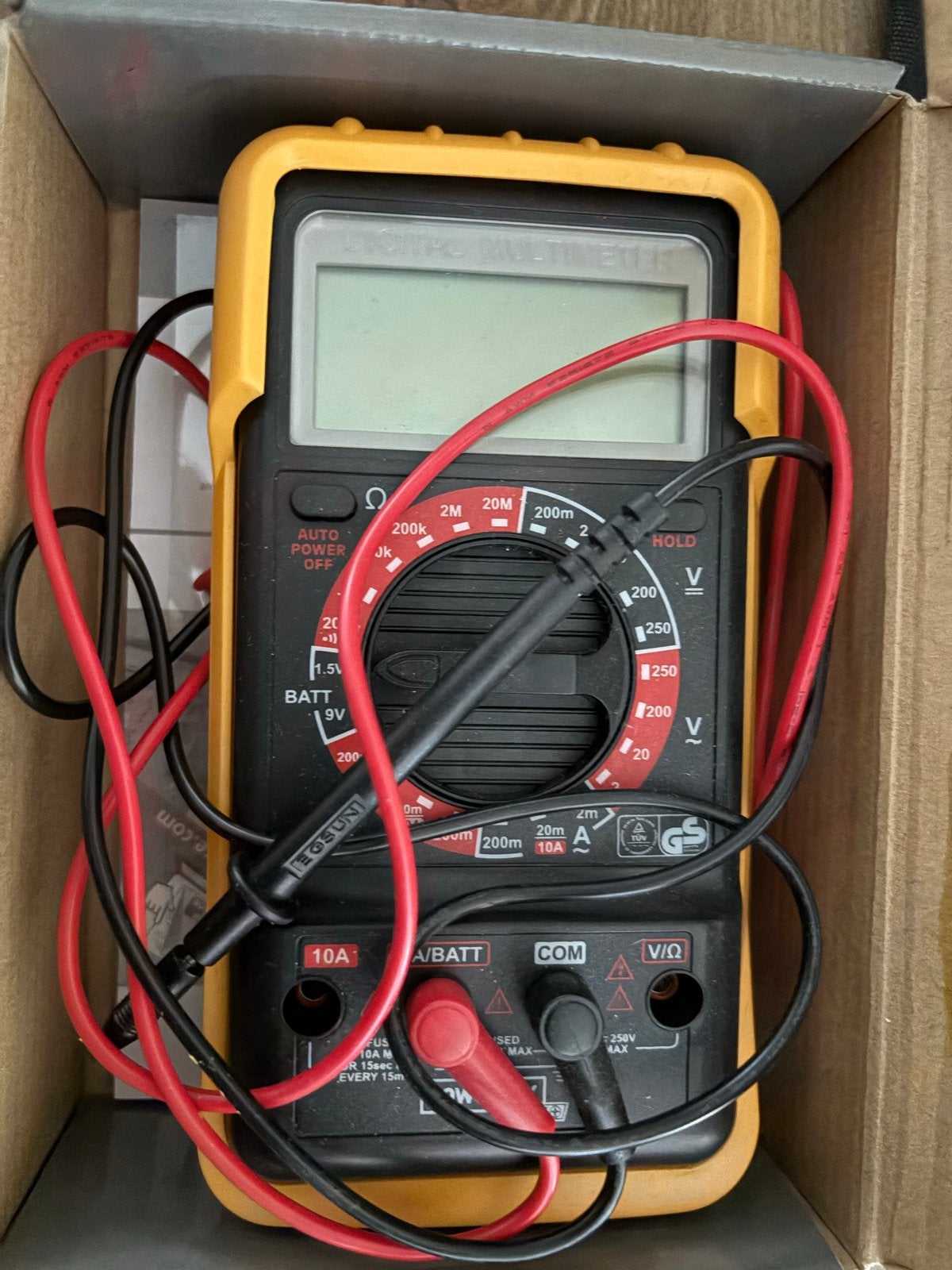 Powerfix Profi Digitale Multimeter - Zo goed als nieuw, Ophalen of Verzenden, Zo goed als nieuw, Multimeter