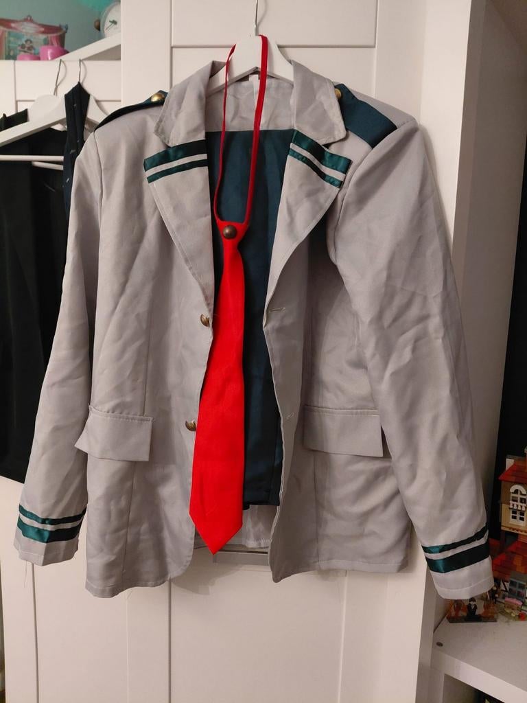 my hero academia uniform cosplay XL, Hobby en Vrije tijd, Kostuums, Theaterbenodigdheden en LARP, Ophalen of Verzenden, Zo goed als nieuw