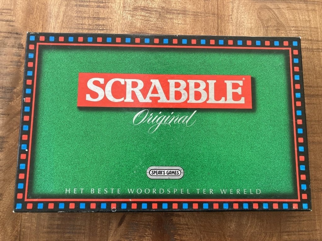 Scrabble, Een of twee spelers, Verzenden, Gebruikt