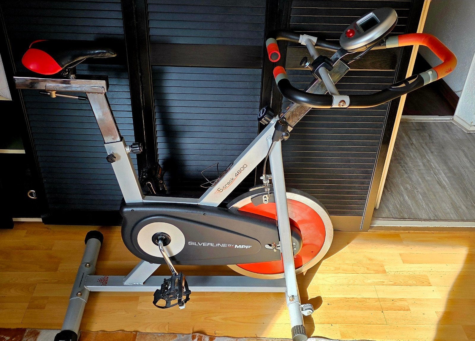 Silverline by MPF S-track 4600 Spinningfiets indoor fiets, Ophalen, Gebruikt, Spinningfiets, Metaal