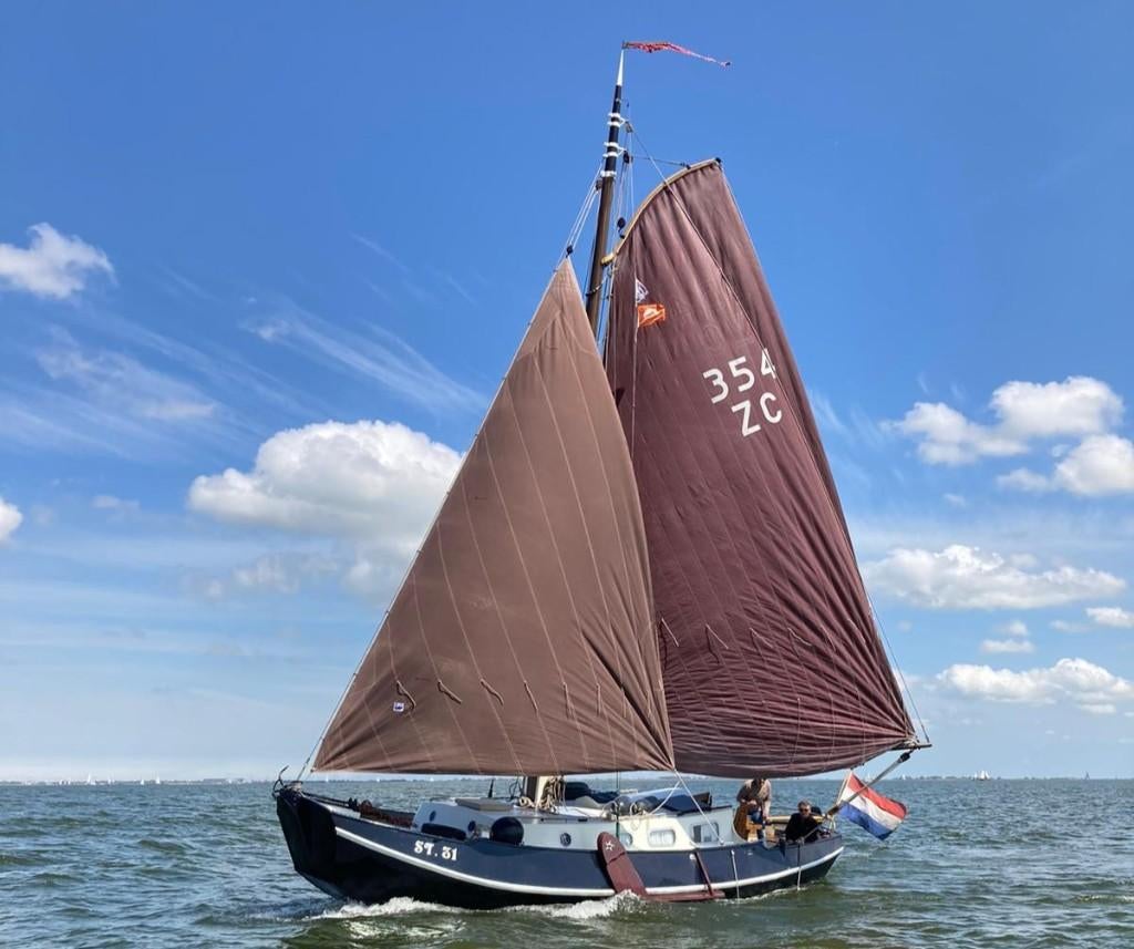 Zeeschouw ST31 10 meter - Prijs verlaagd - direct varen., Watersport en Boten, Platbodems, Gebruikt, Staal, Diesel, Ophalen of Verzenden