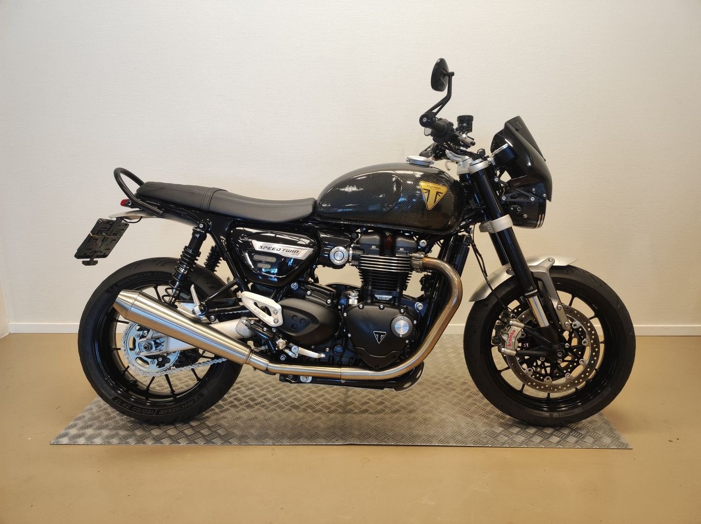 TRIUMPH SPEED TWIN 1200 (bj 2023) 12,518 km, Motoren, Motoren | Triumph, Bedrijf, Overig, 2 cilinders